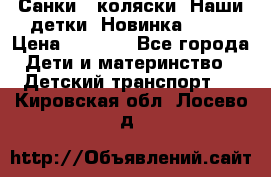 Санки - коляски “Наши детки“ Новинка 2017 › Цена ­ 4 090 - Все города Дети и материнство » Детский транспорт   . Кировская обл.,Лосево д.